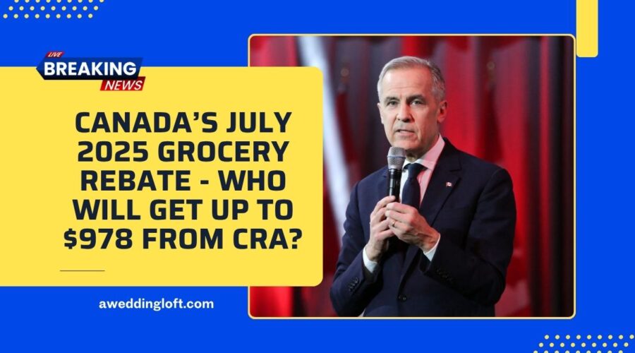 Canada’s July 2025 Grocery Rebate - Who Will Get Up To $978 From CRA?