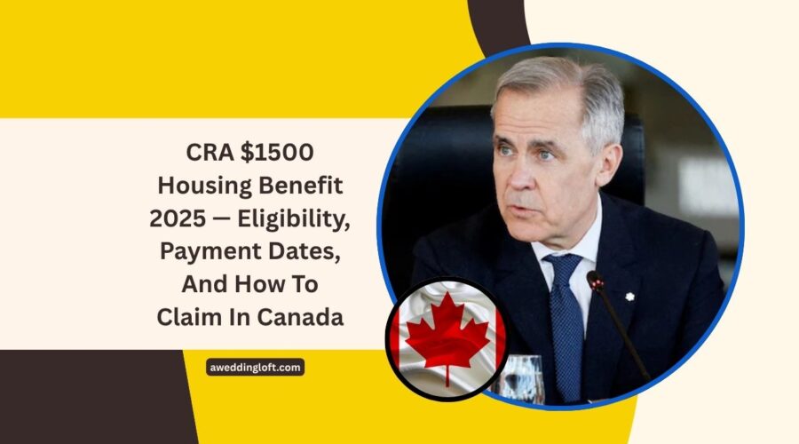 CRA $1500 Housing Benefit 2025 — Eligibility, Payment Dates, And How To Claim In Canada